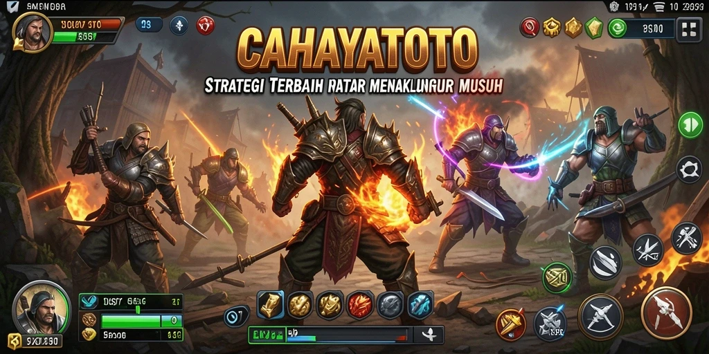 Tampilan seru dari permainan CAHAYATOTO yang menampilkan strategi dan taktik.