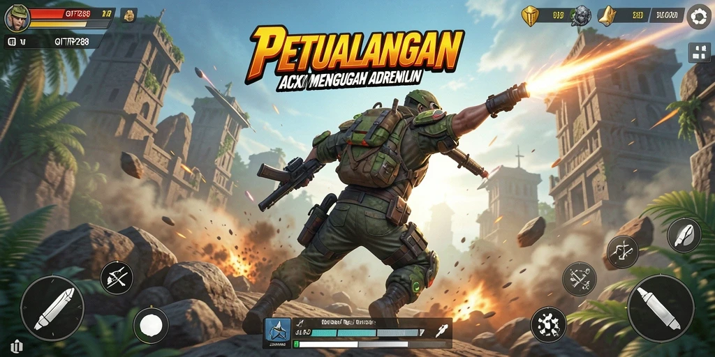 Tampilan menakjubkan dari gameplay seru GIFTRP288.