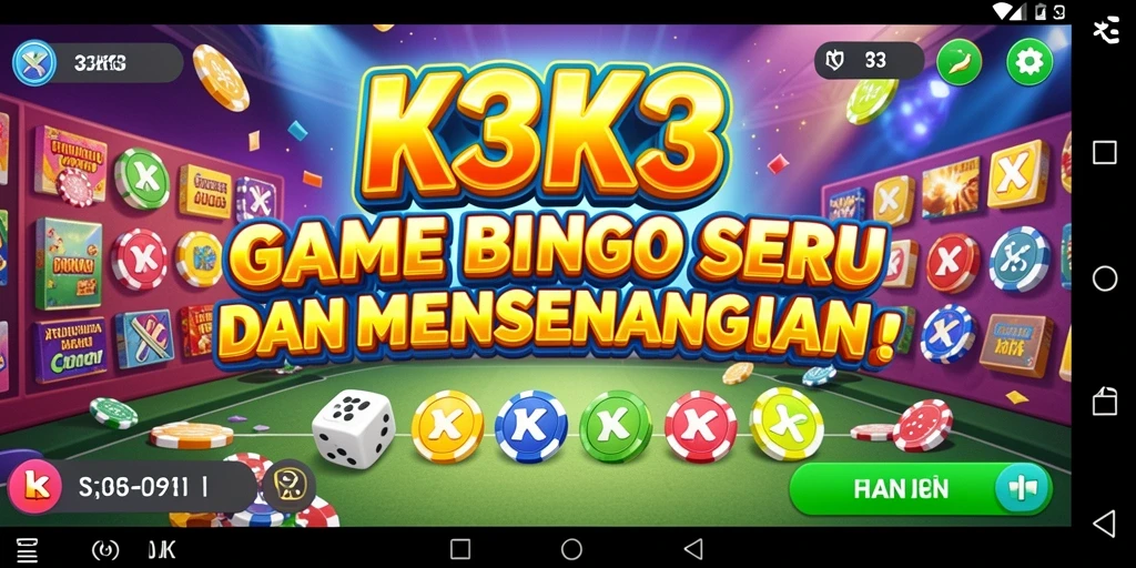 Tampilan gameplay K3K3 yang menarik dan seru.