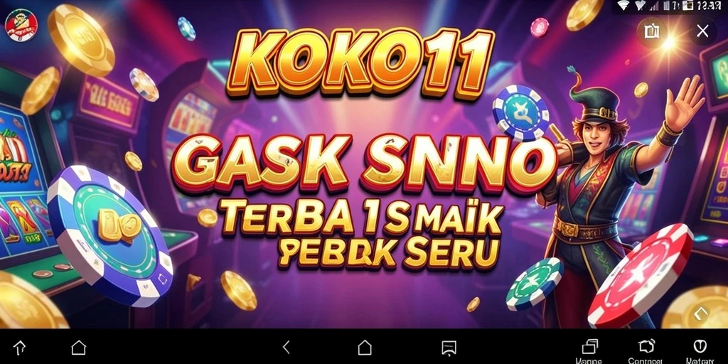 Tampilan menyenangkan dari gameplay Kasino KOKO11 yang seru dan menantang.